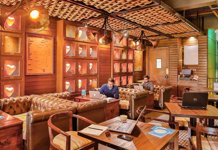 Beautiful Cafes in Delhi The Darzi Bar & Kitchen