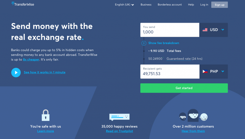 Freelance payment methods - TransferWise