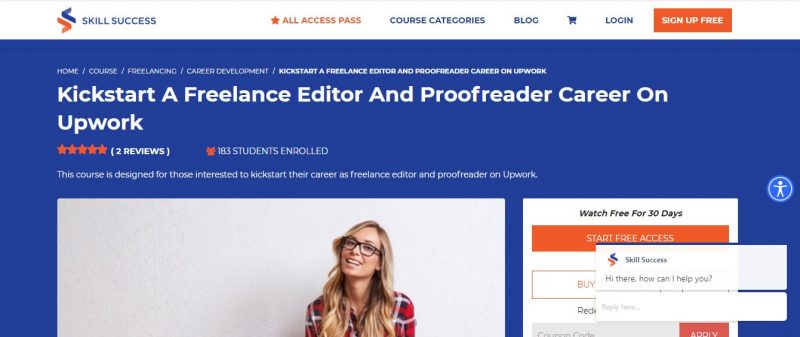 Kickstart A Freelance Editor And Proofreader Career On Upwork - Skill Success