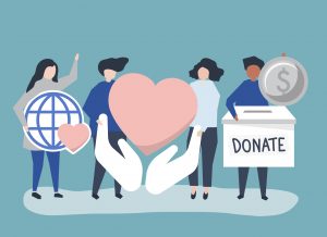 Entrepreneurs donate and help in society building