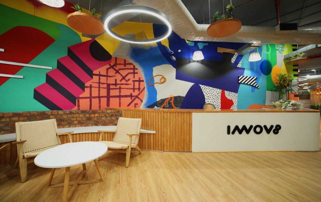 Innov8 coworking Space in Golf Course road Gurgaon